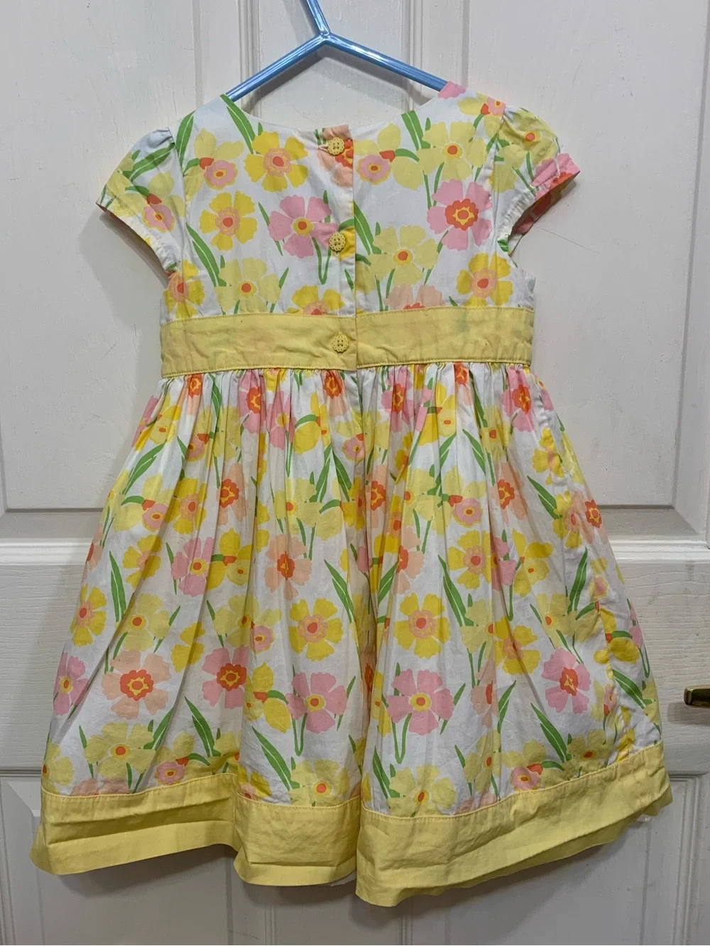 Gymboree Yellow Floral “Spring Jubilee” Sz 3 Toddler Dress.             3784